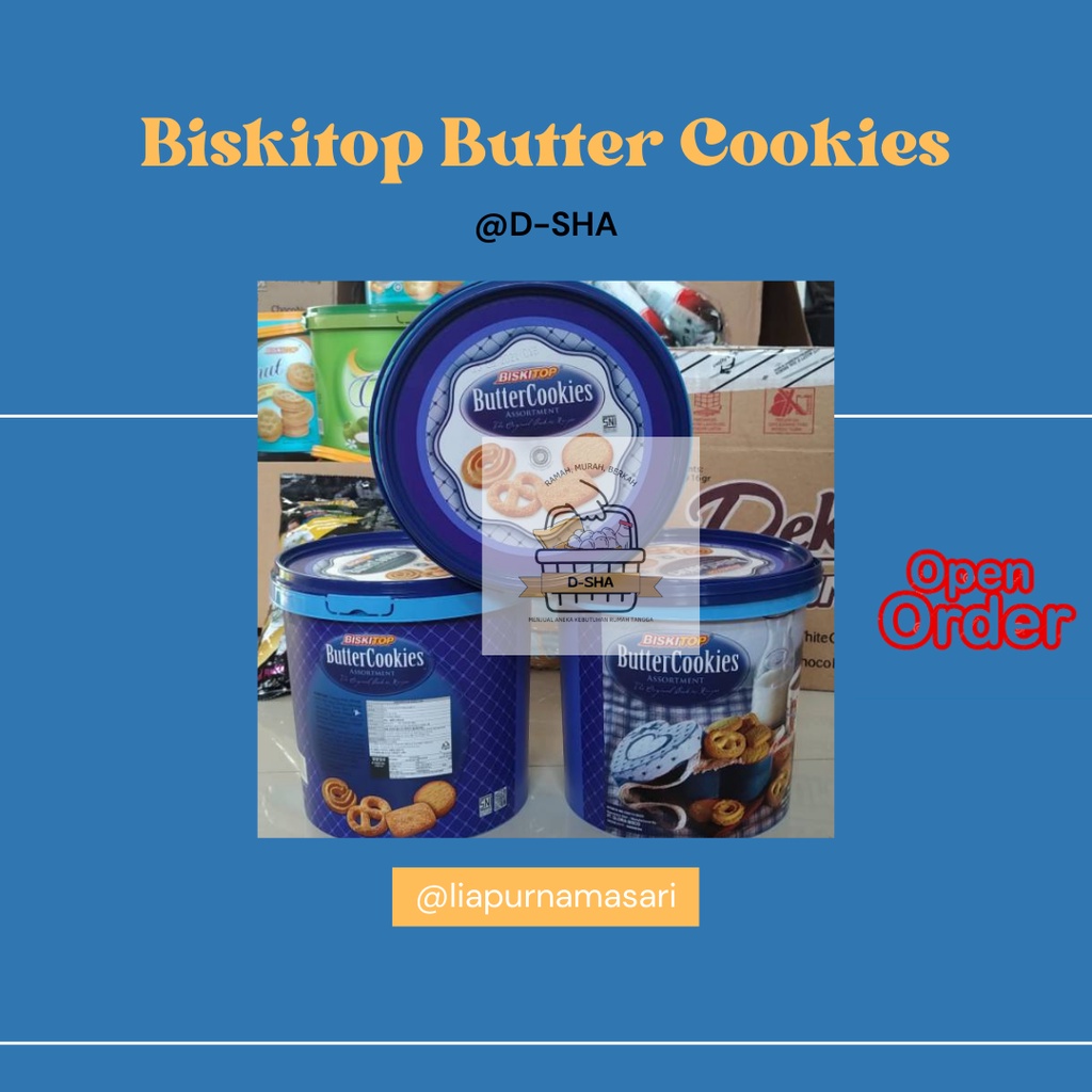 Jual Biskitop Butter Cookies Timba Karton Shopee Indonesia