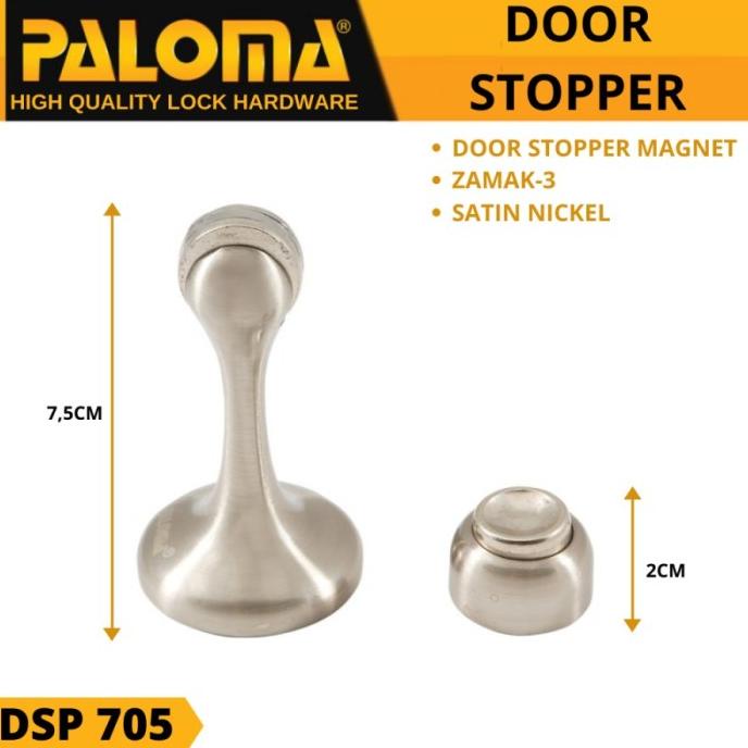 Jual Penahan Pintu Paloma Dsp Magnet Door Stop Shopee Indonesia