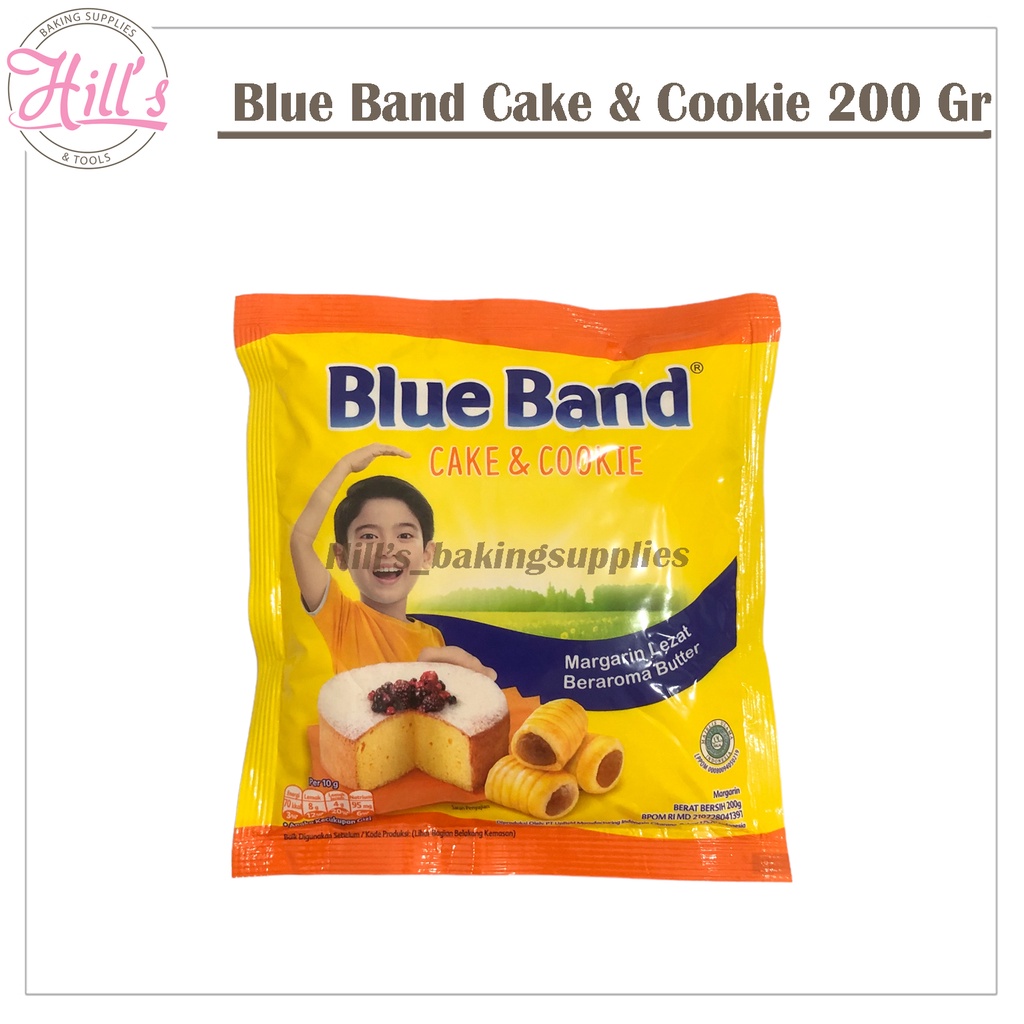 Jual BLUEBAND CAKE AND COOKIE 200Gr / BLUE BAND MARGARINE SERBAGUNA