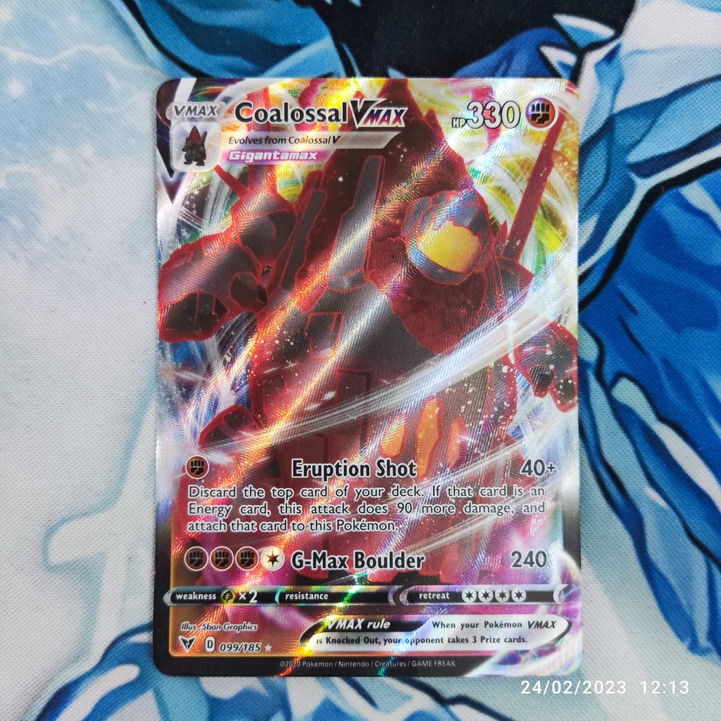 coalossal vmax pokemon card value Absol ex SR - Ruler of The Black Flame Pokemon Card - Korean main image 1