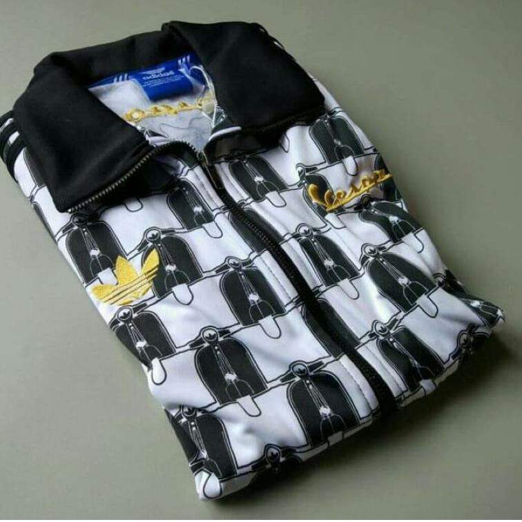 Jual KODE 4809Q Jaket Pria ADIDAS VESPA Original Trend ootd