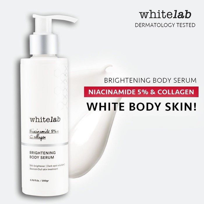 Jual WHITELAB Brightening Body Serum 100gr Shopee Indonesia