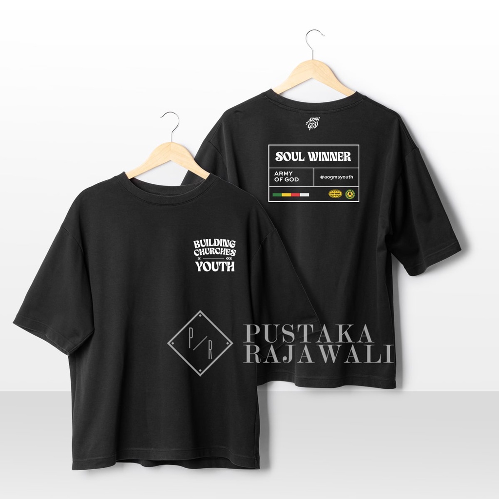 Jual SOUL WINNER : Oversized T-shirt Black | Shopee Indonesia