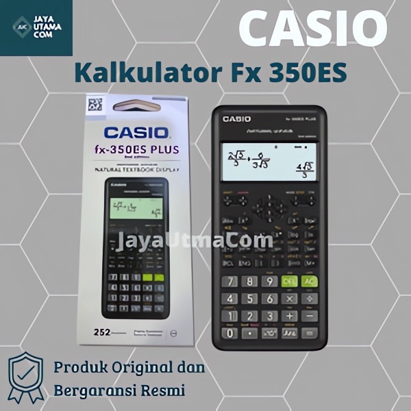 Jual KALKULATOR SCIENTIFIC CASIO FX 350ES PLUS 2 ORI | Shopee Indonesia