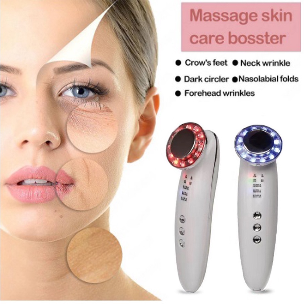 Jual Alat Setrika Wajah Ion Face Massager Profesional Perawatan Kulit