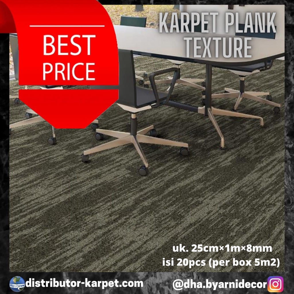 Jual Karpet Plank Beyond Texture 25cm x 100cm | Karpet Kantor Bahan ...