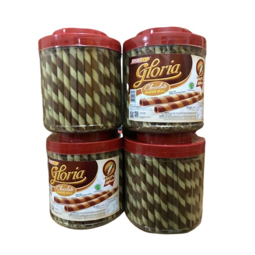 Jual Tbmo Biskitop Gloria Chocolate Wafer Roll Zebra Gr Kue