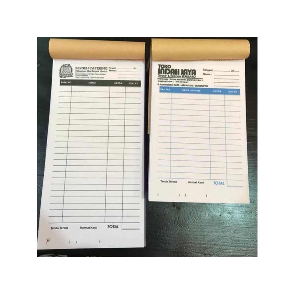 Jual CETAK NOTA BON / CETAK KWITANSI / FAKTUR / INVOICE / FORM GUDANG ...
