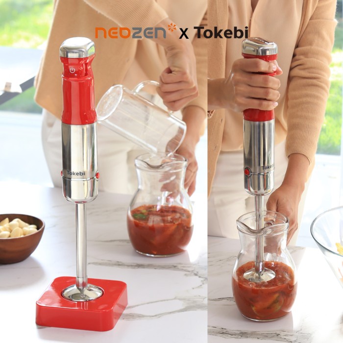 Jual TOKEBI CORDLESS HAND BLENDER / Blender Tangan Tokebi Tanpa Kabel ORIGINAL Shopee Indonesia