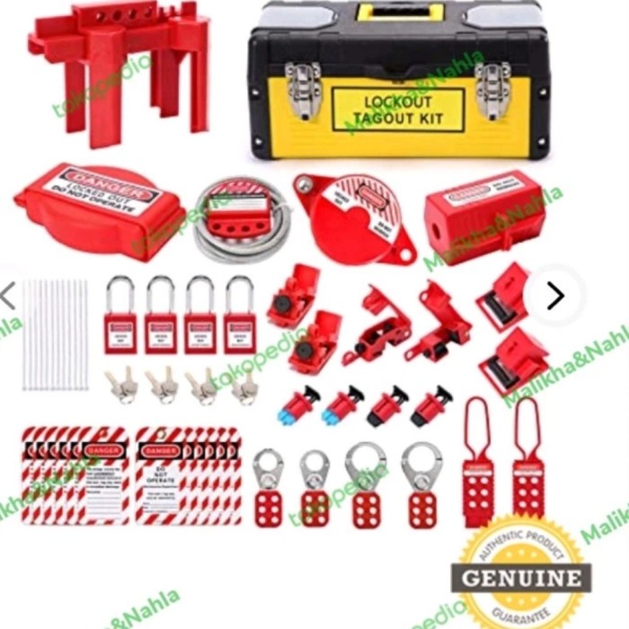 Jual #####] Lockout Tagout -Lock Out Tag Out Kit Safety | Shopee Indonesia