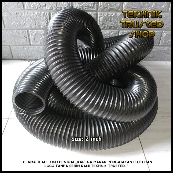 Jual Hot Deal Selang Epdm Size Flexible Duct Spiral Kawat Vacuum Uap