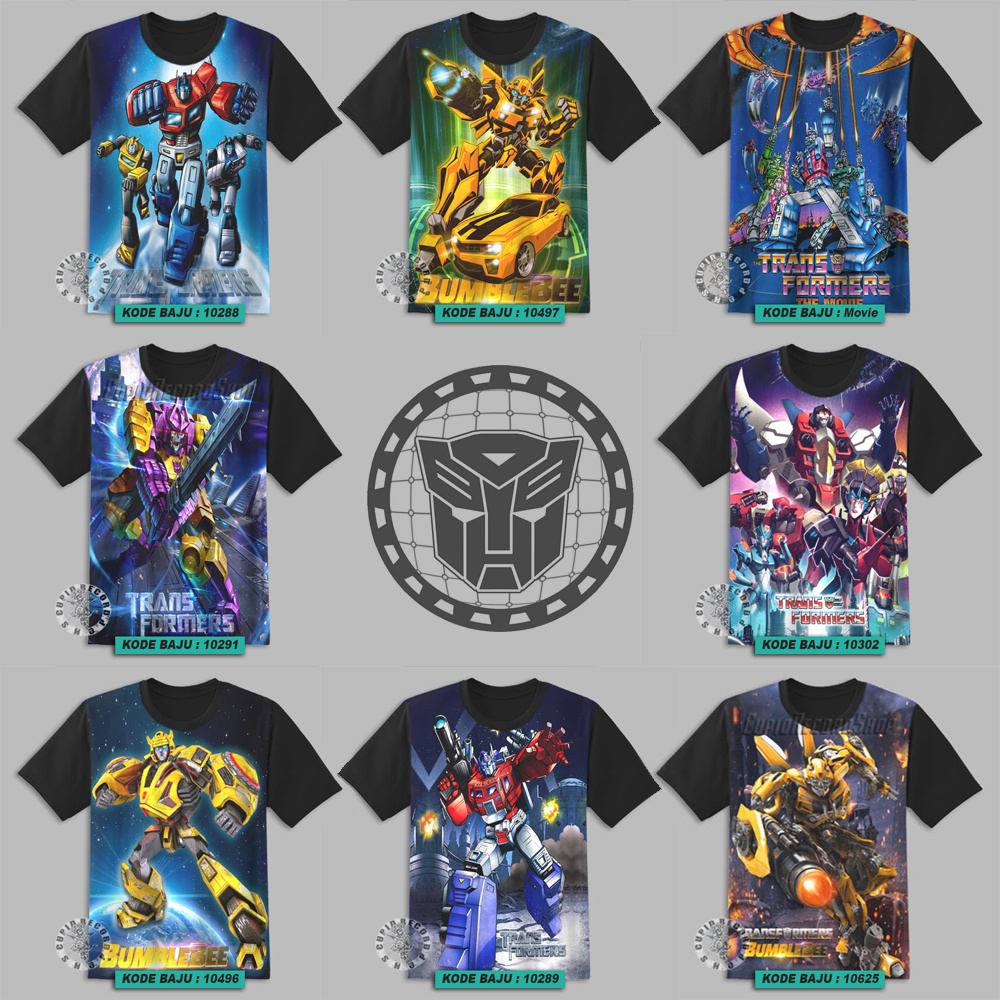 Jual Baju Transformers Transformer Bumblebee Optimus Robot Legacy ...