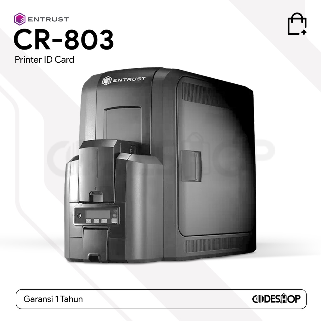Jual Entrust Datacard CR 803 Printer ID Card Dual Side Cetak Kartu