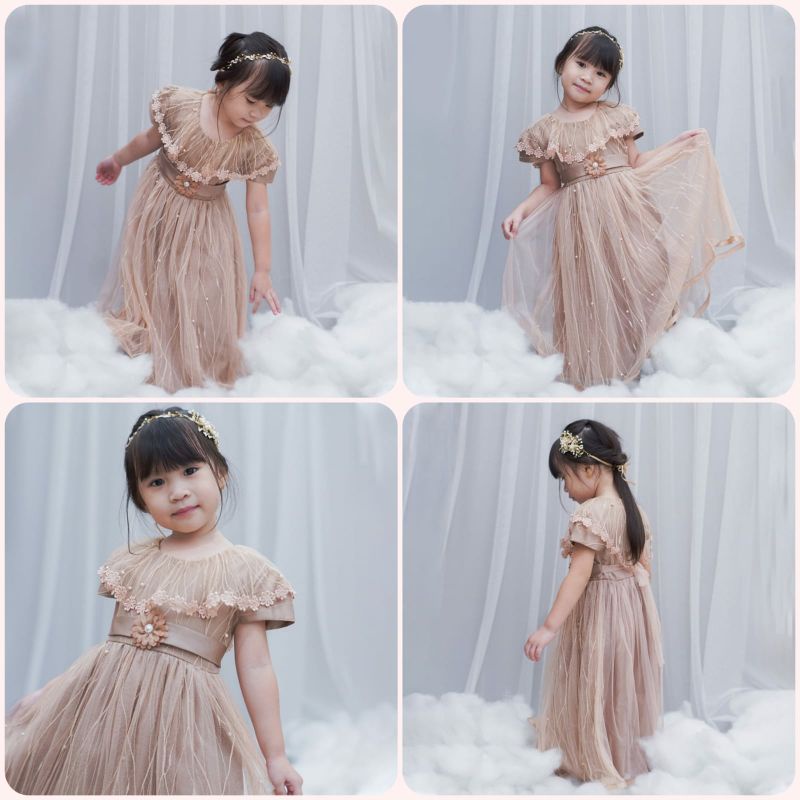 Model dress hotsell brokat anak2