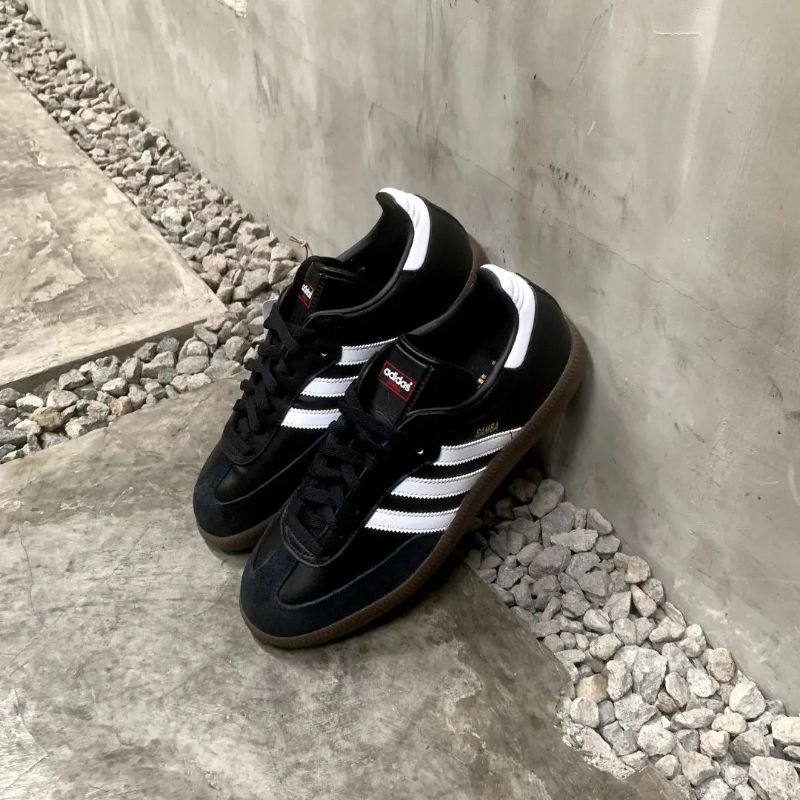 Jual ADIDAS SAMBA CLASSIC BLACK GUM | Shopee Indonesia
