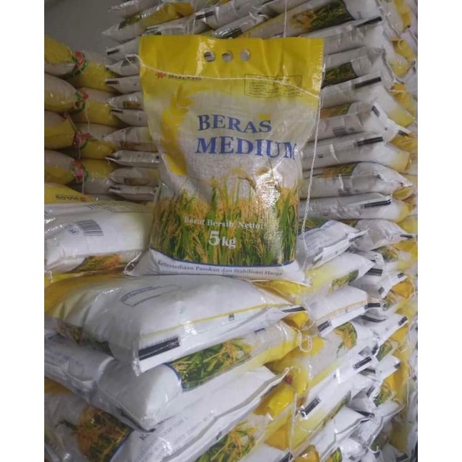 Jual Beras Murah Medium 5kg | Shopee Indonesia