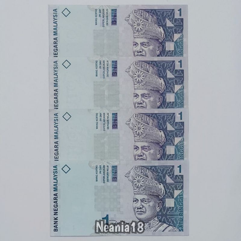 Jual Koleksi Ringgit Malaysia Pecahan 1 Ringgit Kertas | Shopee Indonesia