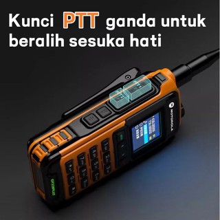 Jual HT Motorola GP328 PLUS Walkie Talkie Kisaran Panjang 20KM IP68 ...