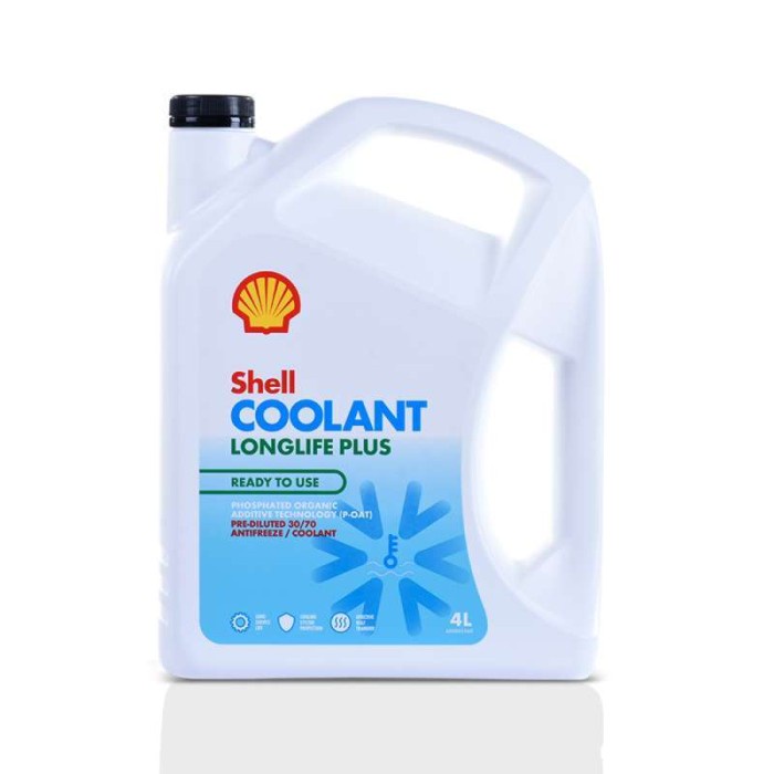 Jual SHELL COOLANT COOL PLUS 4 LITER | Shopee Indonesia
