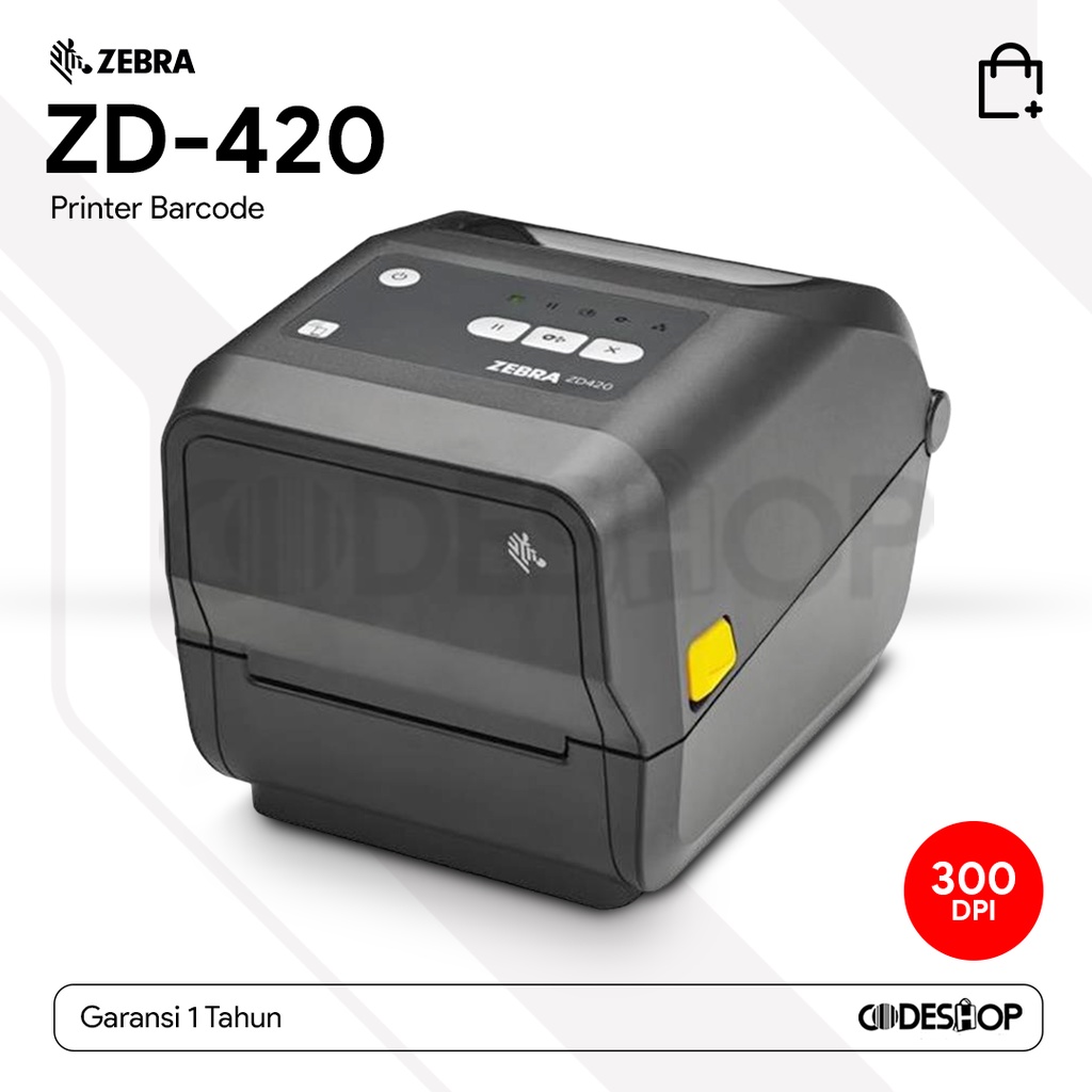 Jual Zebra ZD420 Printer Barcode Cetak Label Thermal 300dpi USB ...