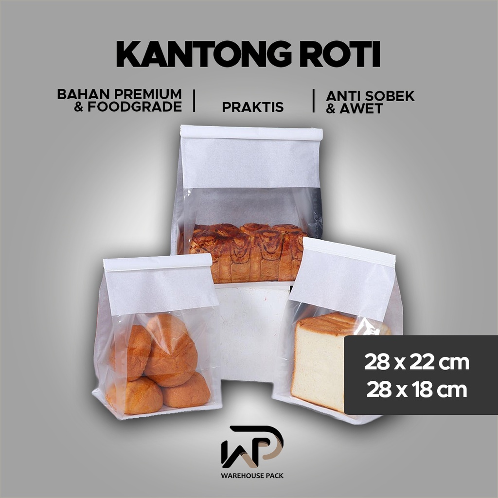 Jual Kantong Roti Tawar Serbaguna | Plastik Roti Tawar Ziplock Kawat ...