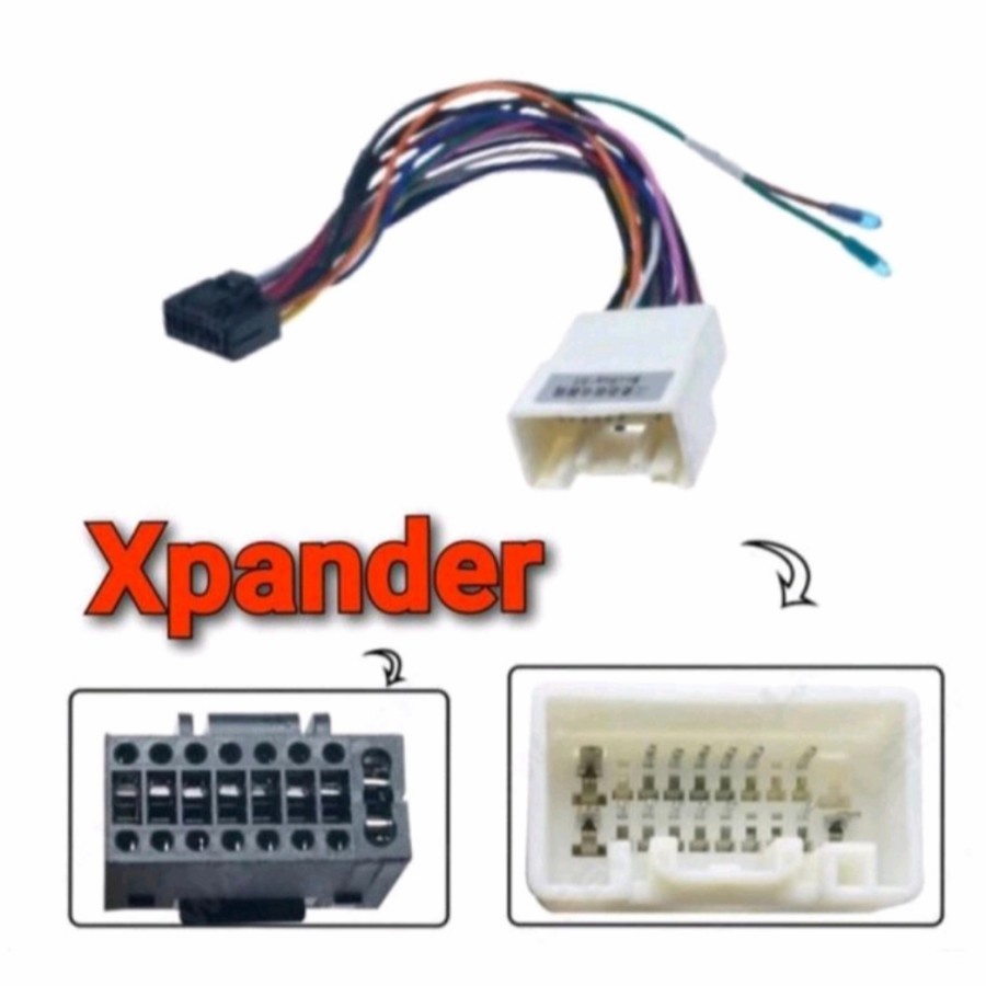 Jual Soket Head Unit Android Outlander sport XPander Soket Head Unit ...