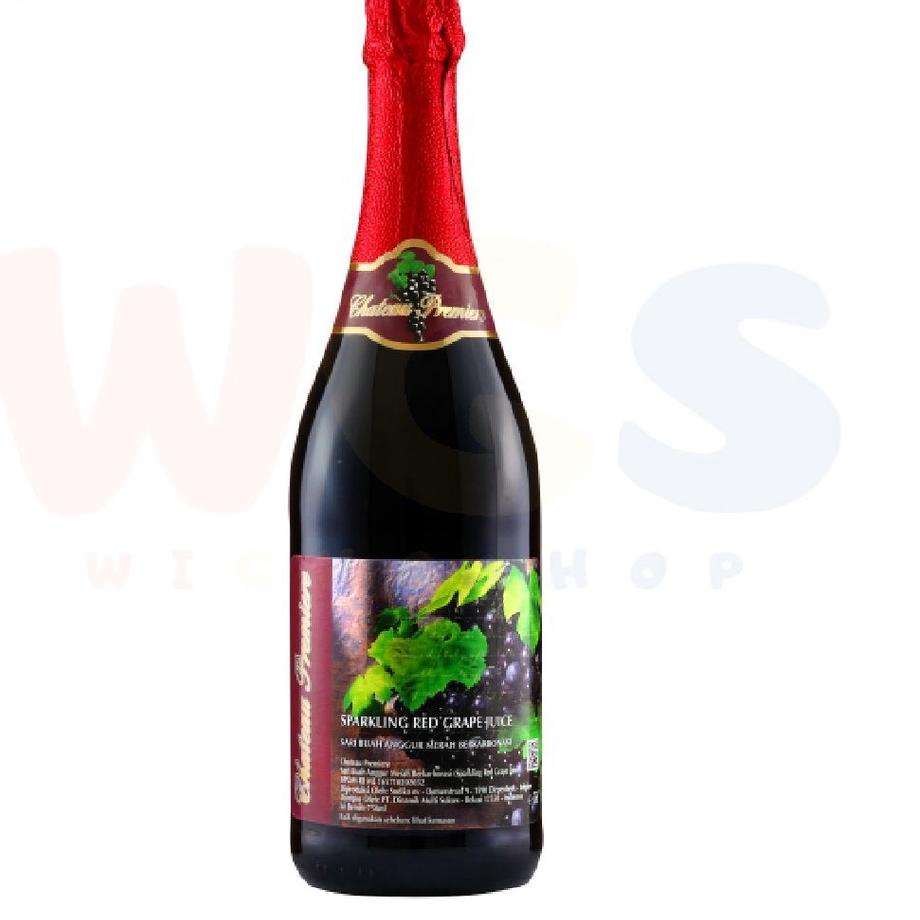Jual Promo Sale Chateau Premiere Sparkling Red Grape Juice Drink 750ml