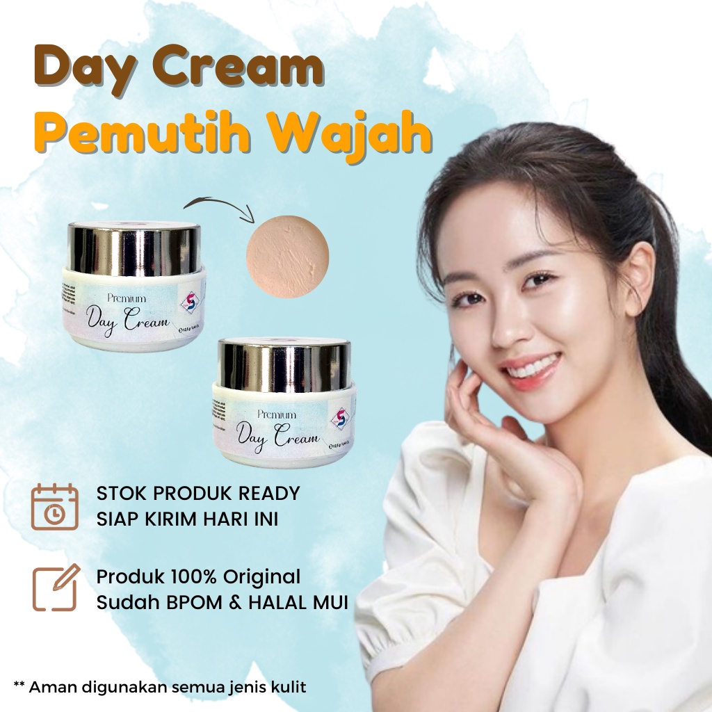 Jual Ayouskin Skincare Day Cream Pemutih Wajah Glowing Krim Pagi/ Siang