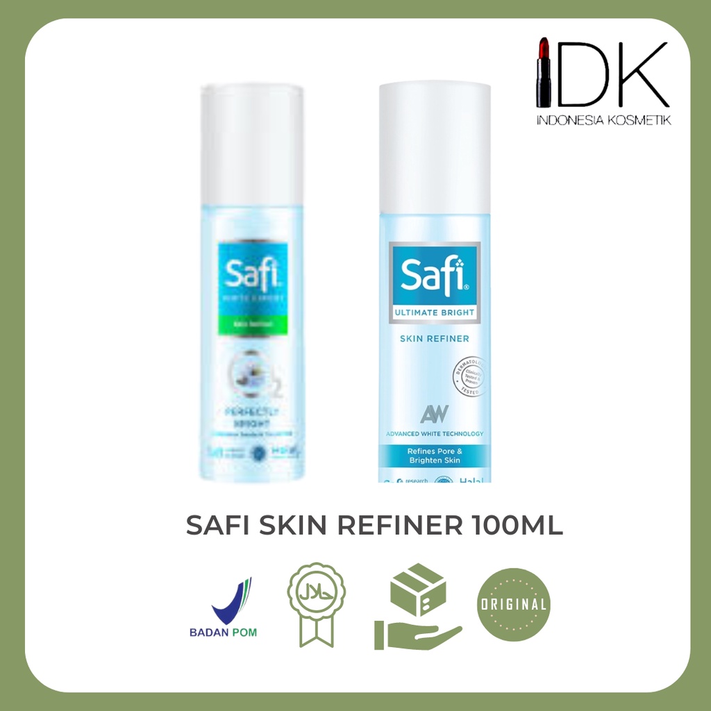 Jual Safi White Expert Skin Refiner 100 Ml (biru) | Shopee Indonesia