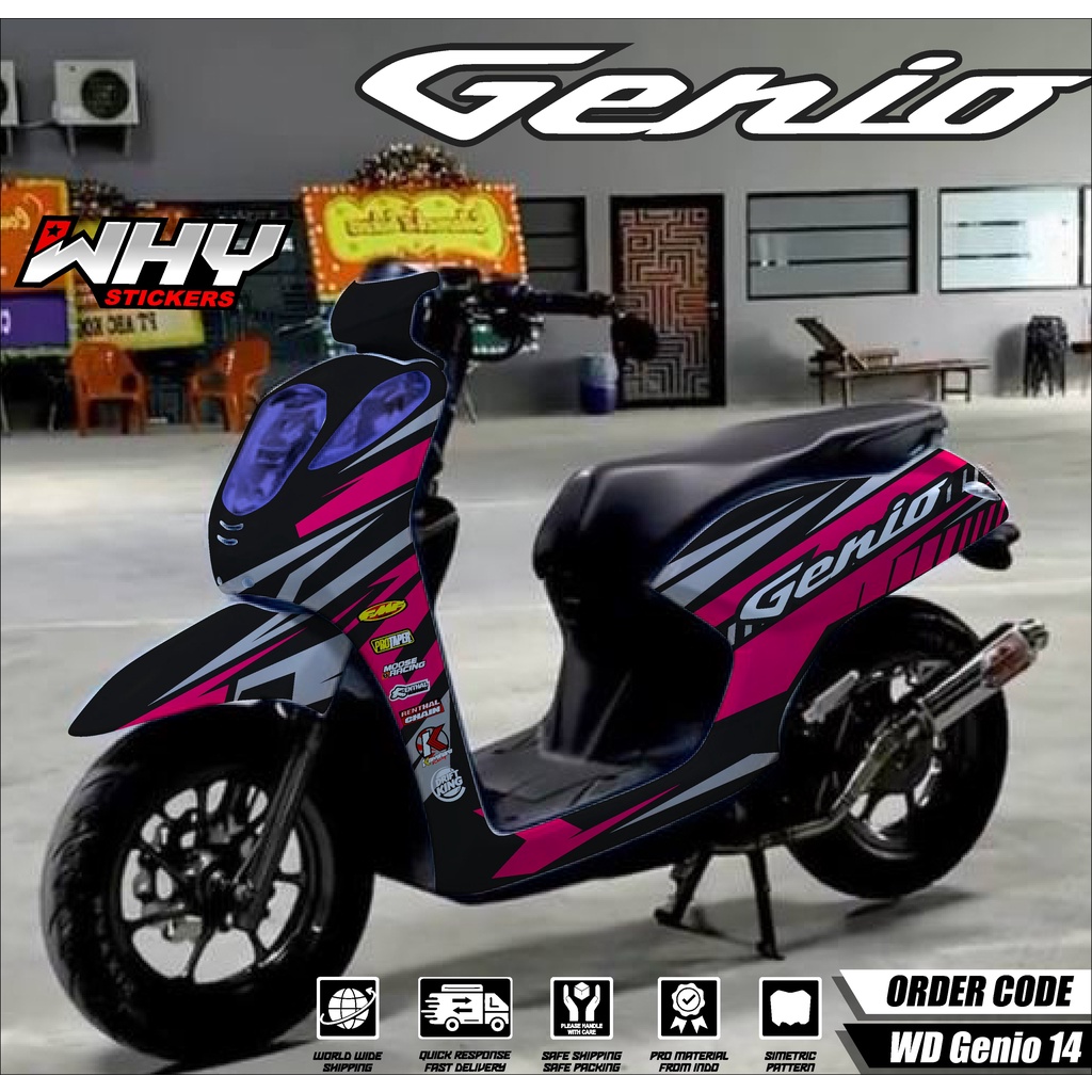 Jual Decal Sticker Genio Full Body 2019 2020 2021 2022 2023 2024 ...