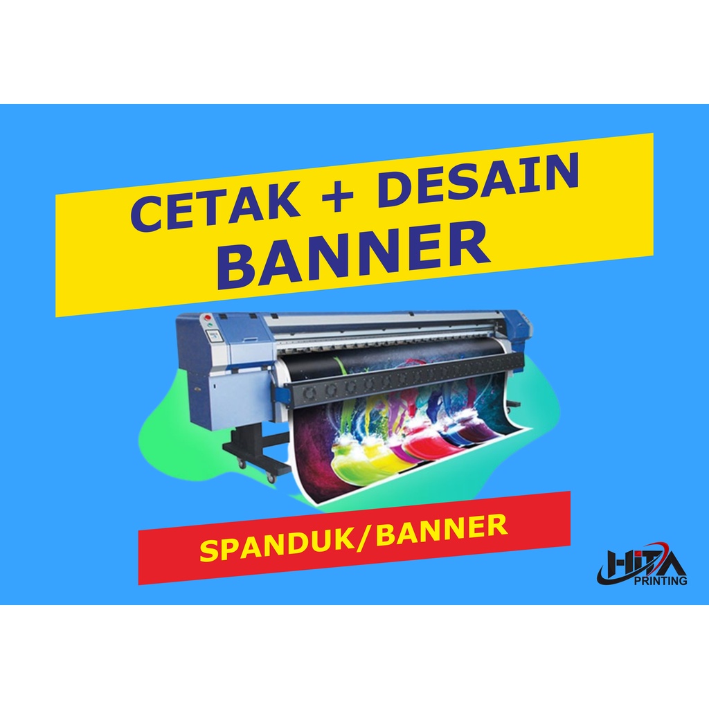 Jual Cetak Banner Spanduk Baliho Desain Digital Printing Flexi Frontlite China Gsm
