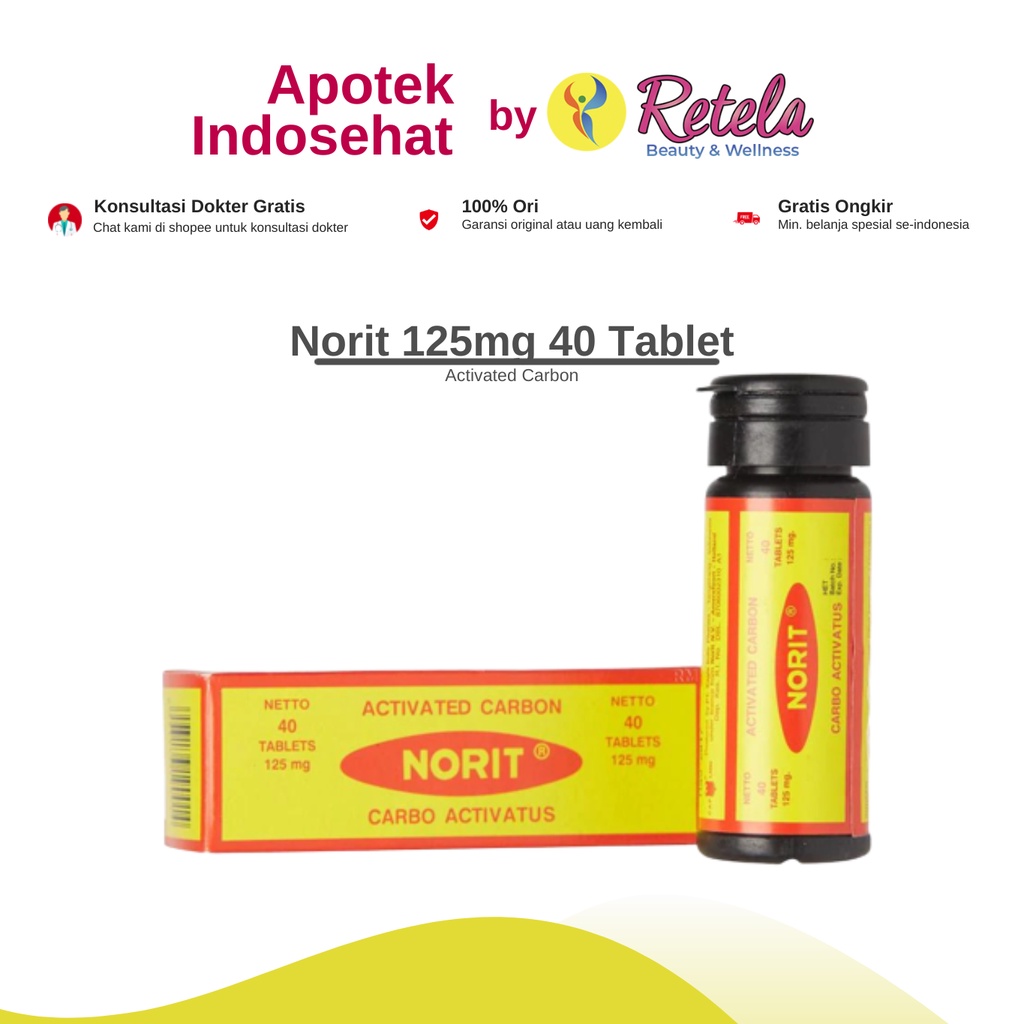 Jual NORIT CAP ELANG TUBE 40 TABLET | Shopee Indonesia