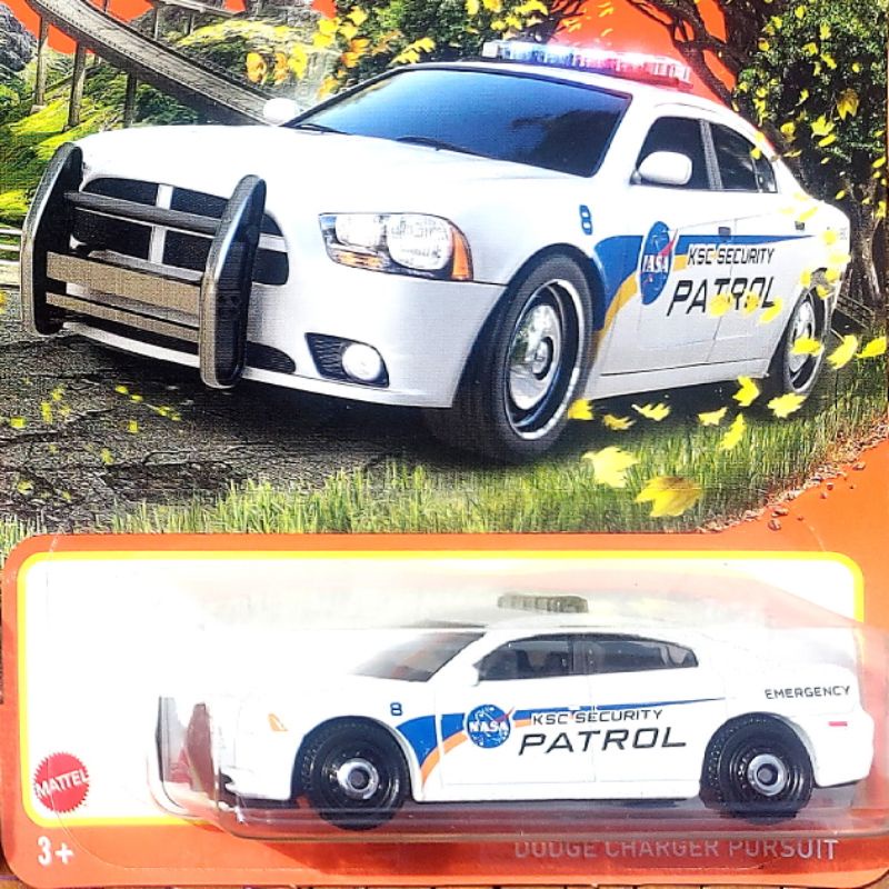 Jual Matchbox Dodge Charger Pursuit 2022 Putih Police Car Ksc Security Patrol Emergency 5578