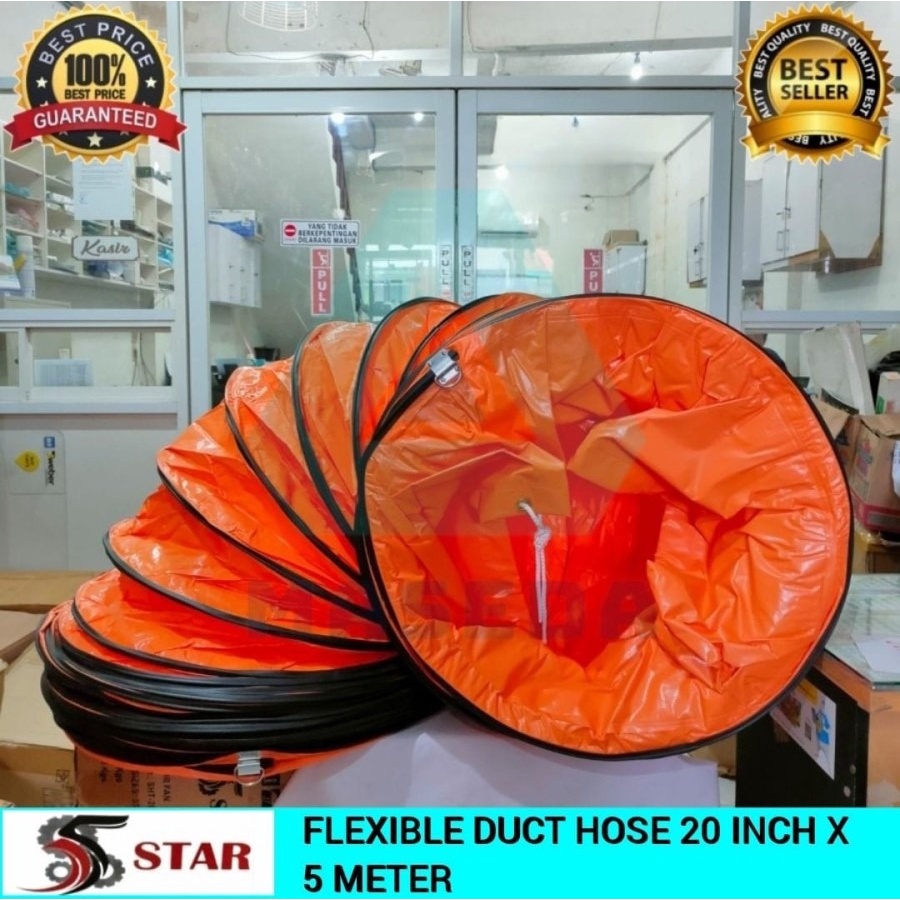 Jual Flexible Hose Exhaust Blower 20"/ Selang portable blower 20 inch x
