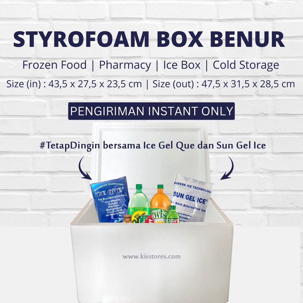 Jual Styrofoam Box Benur Box Ikan Sterofoam Kapasitas 15 kg | Shopee ...
