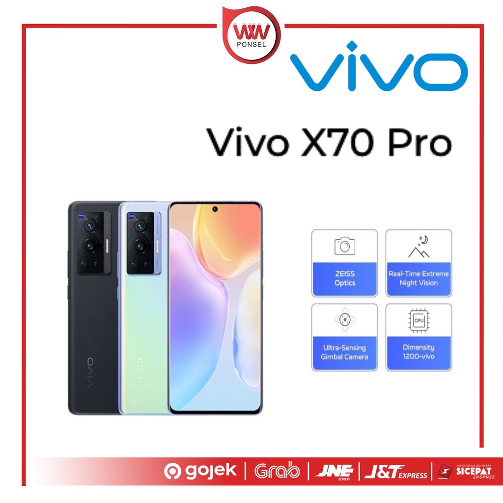 Jual Hp Vivo X70 Pro Ram 8GB Internal 256GB Garansi Resmi | Shopee Indonesia