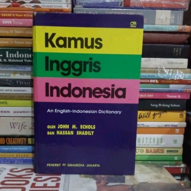 Jual Buku Original Kamus Inggris Indonesia An English Indonesian