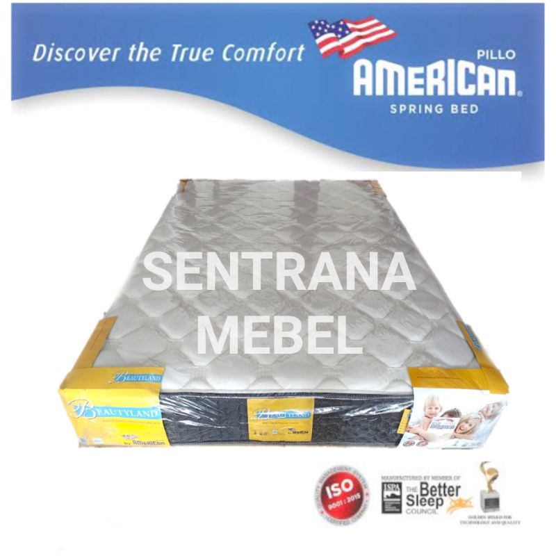 Jual Springbed American Pillo Asli Beautyland Series | Shopee Indonesia
