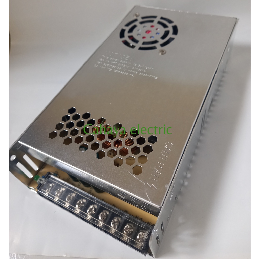 Jual Trafo Adaptor Power Supply 12V 40 Amper Murni + Fan Kualitas ...