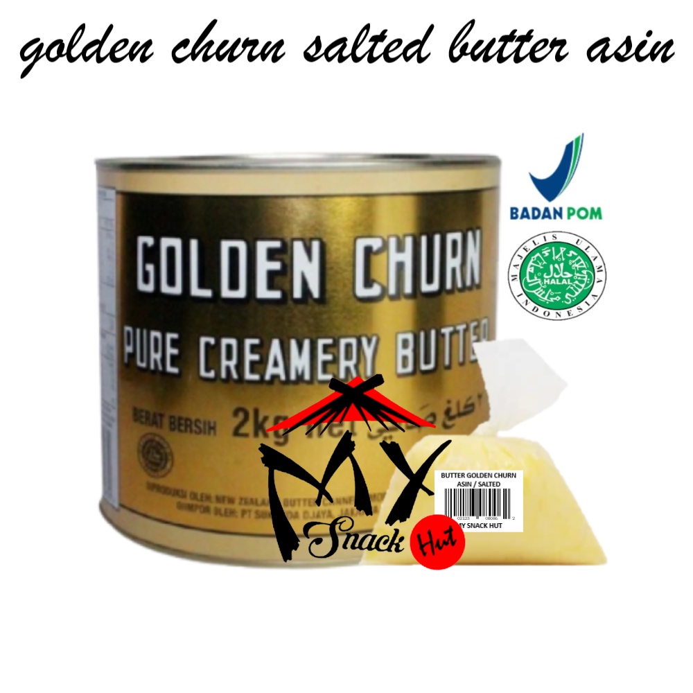 Jual GOLDEN CHURN BUTTER 100GR GOLDEN CURN CHUN MENTEGA MERTEGO PURE