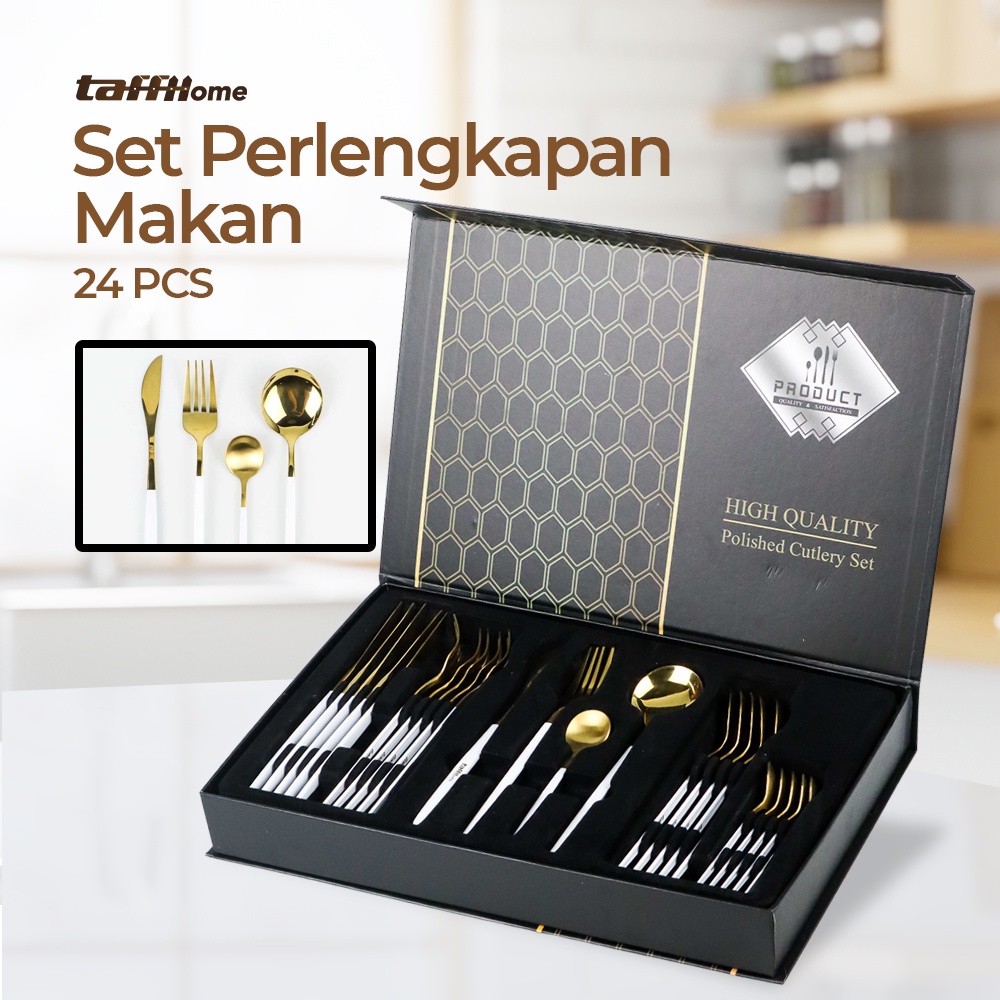 Jual Sendok Garpu Set Peralatan Makan Sendok Garpu Set Cutlery Set