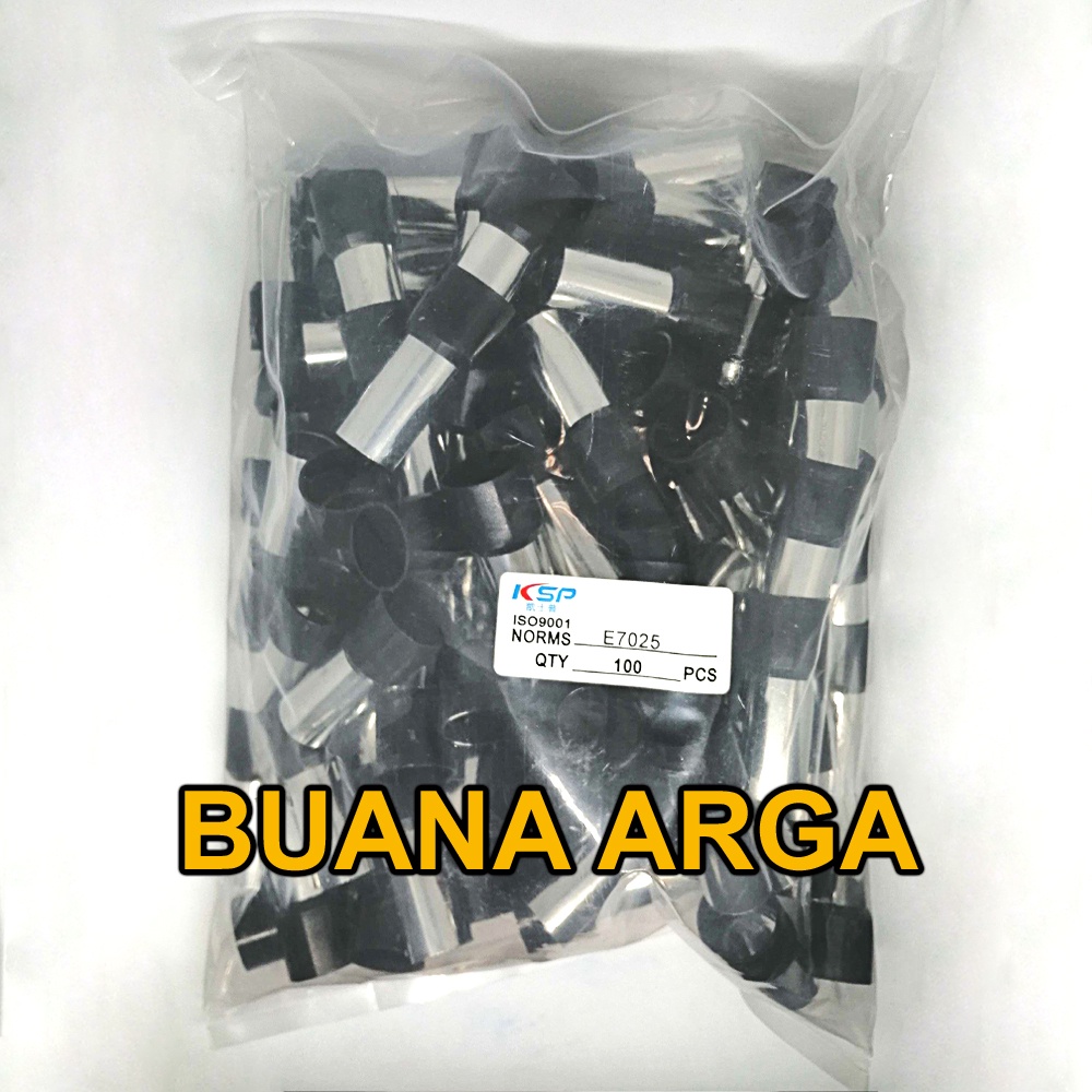 Jual Ferrules E Isolasi Warna Ferrule Kabel Awg Mm Hitam