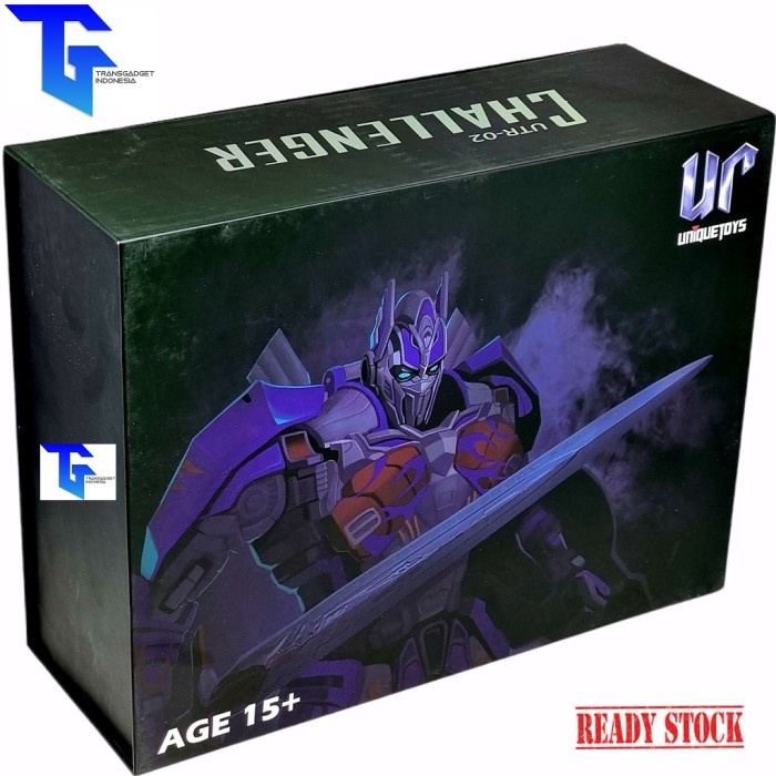 Jual Unique Toys Transformers UtR02 Optimus Prime Aoe & Tlk Challenger