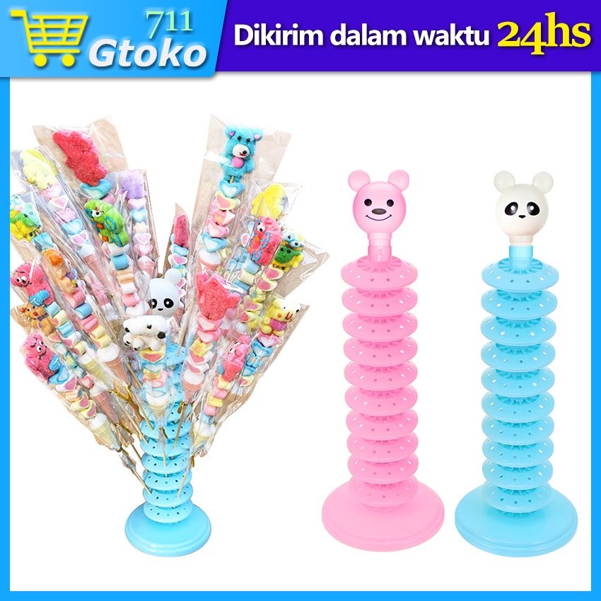 Jual Tempat Permen Lolipop Stand Holder Multi Layer Display Lollipop ...