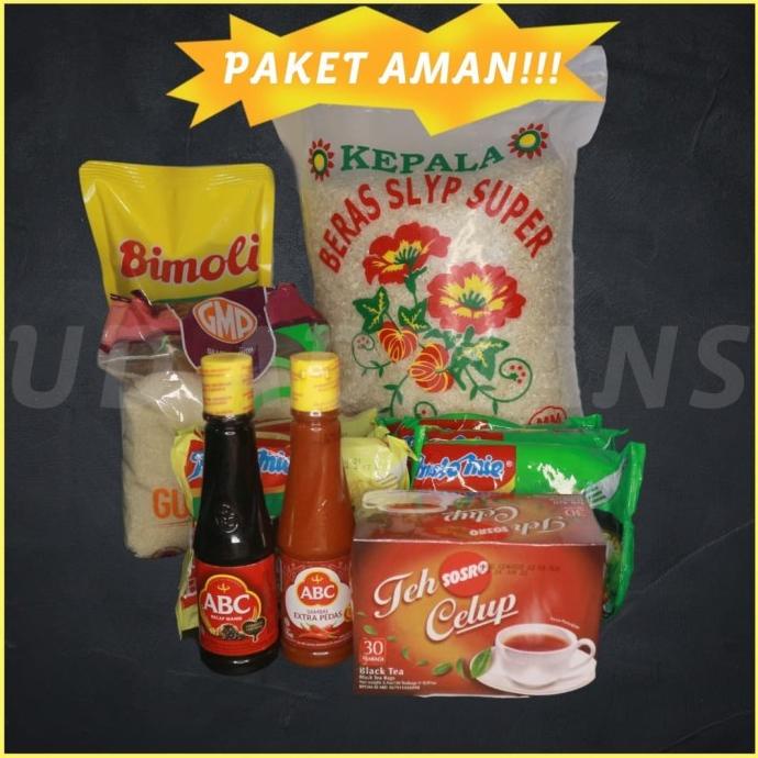 Jual Paket Sembako Aman Praktis Lengkap Hemat Shopee Indonesia 2280