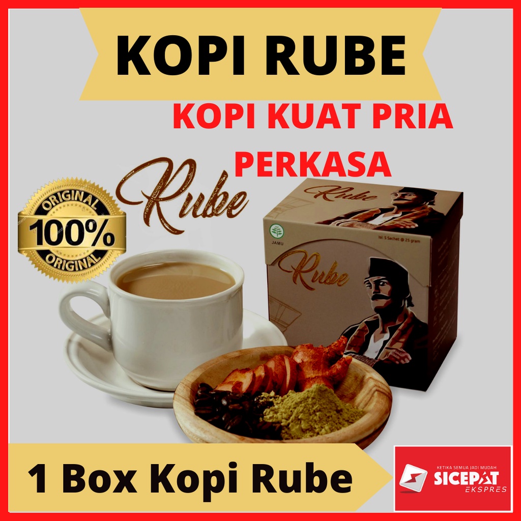 Jual Kopi Rube - Kopi Kuat Perkasa Sekali Minum Kuat Semalaman Isi 1 ...