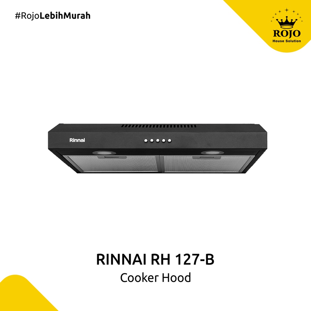 Jual Rinnai RH 127B Cooker Hood / Penghisap Asap Dapur | Shopee Indonesia