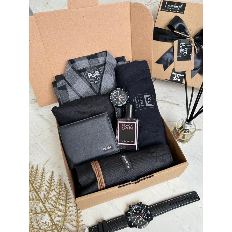 Jual KADO COWOK KEMEJA FLANEL | KADO ULANG TAHUN COWOK | HAMPERS KADO ...