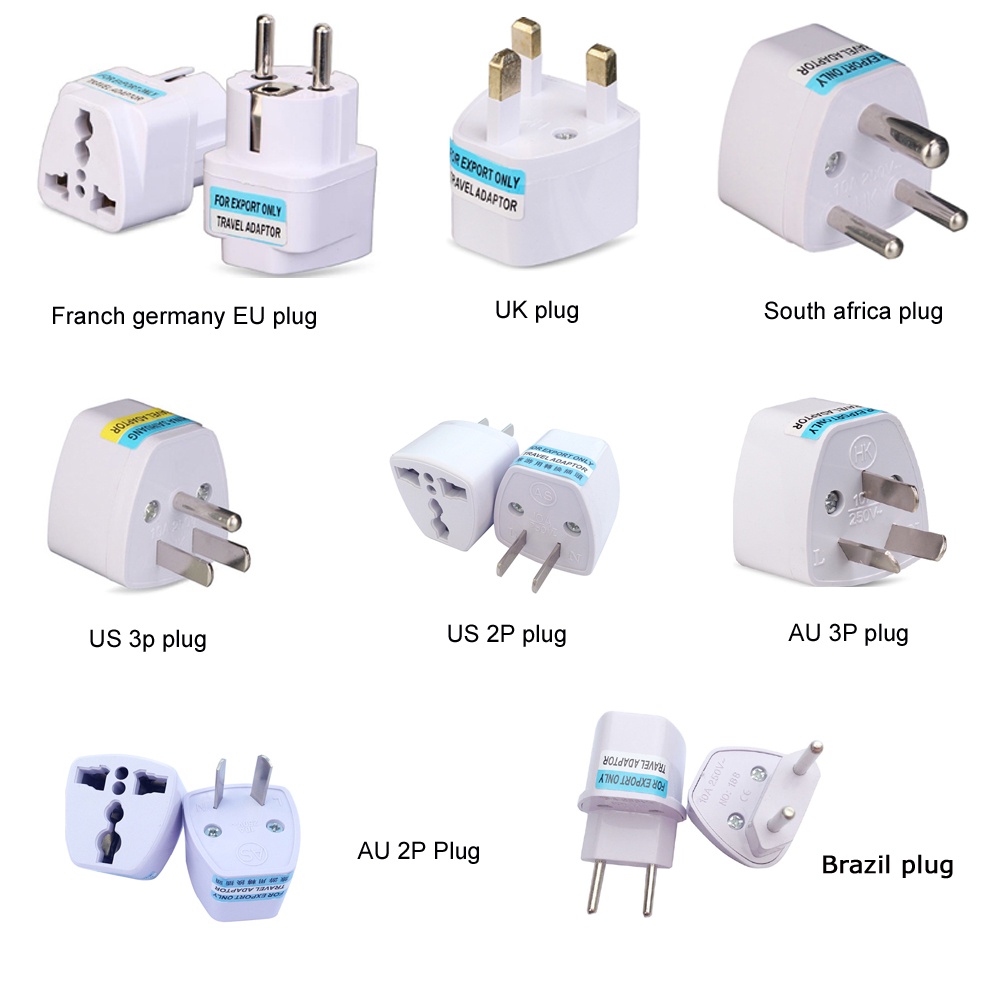 Jual AYABDG Universal UK US AU Ke EU AC Soket Daya Plug Travel Charger