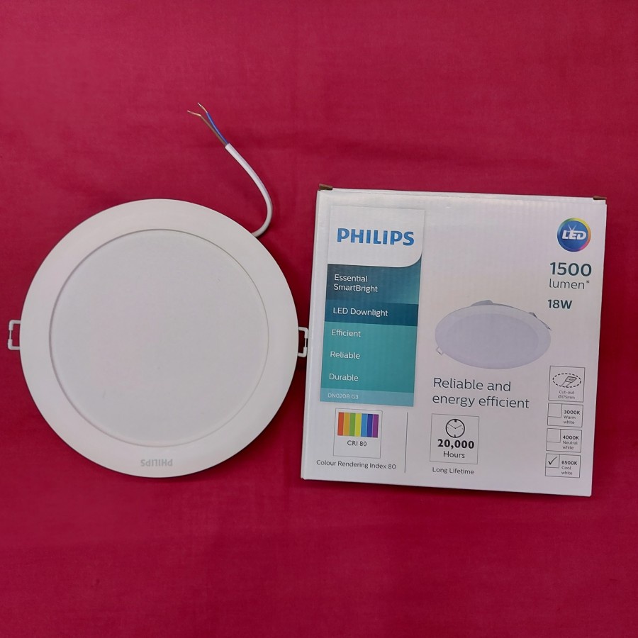 Jual Lampu Downlite/Light Panel LED DN020B 18w IB/InBow Philips
